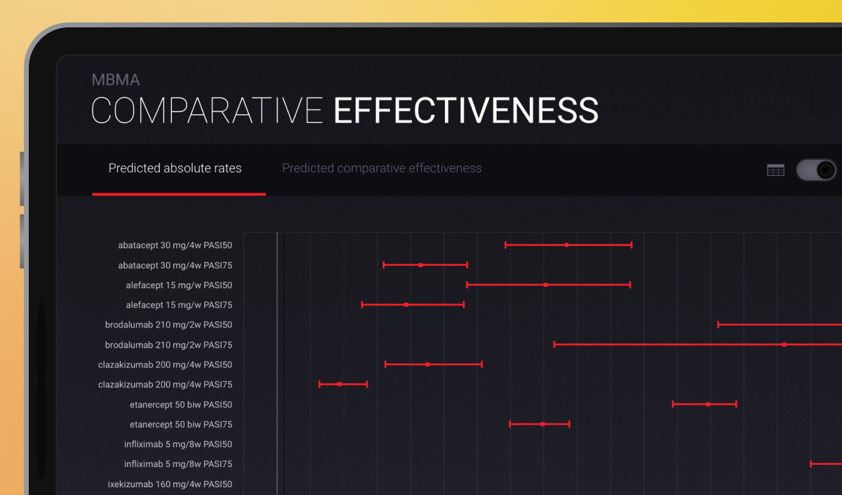 Comparative Effectiveness Analysis App