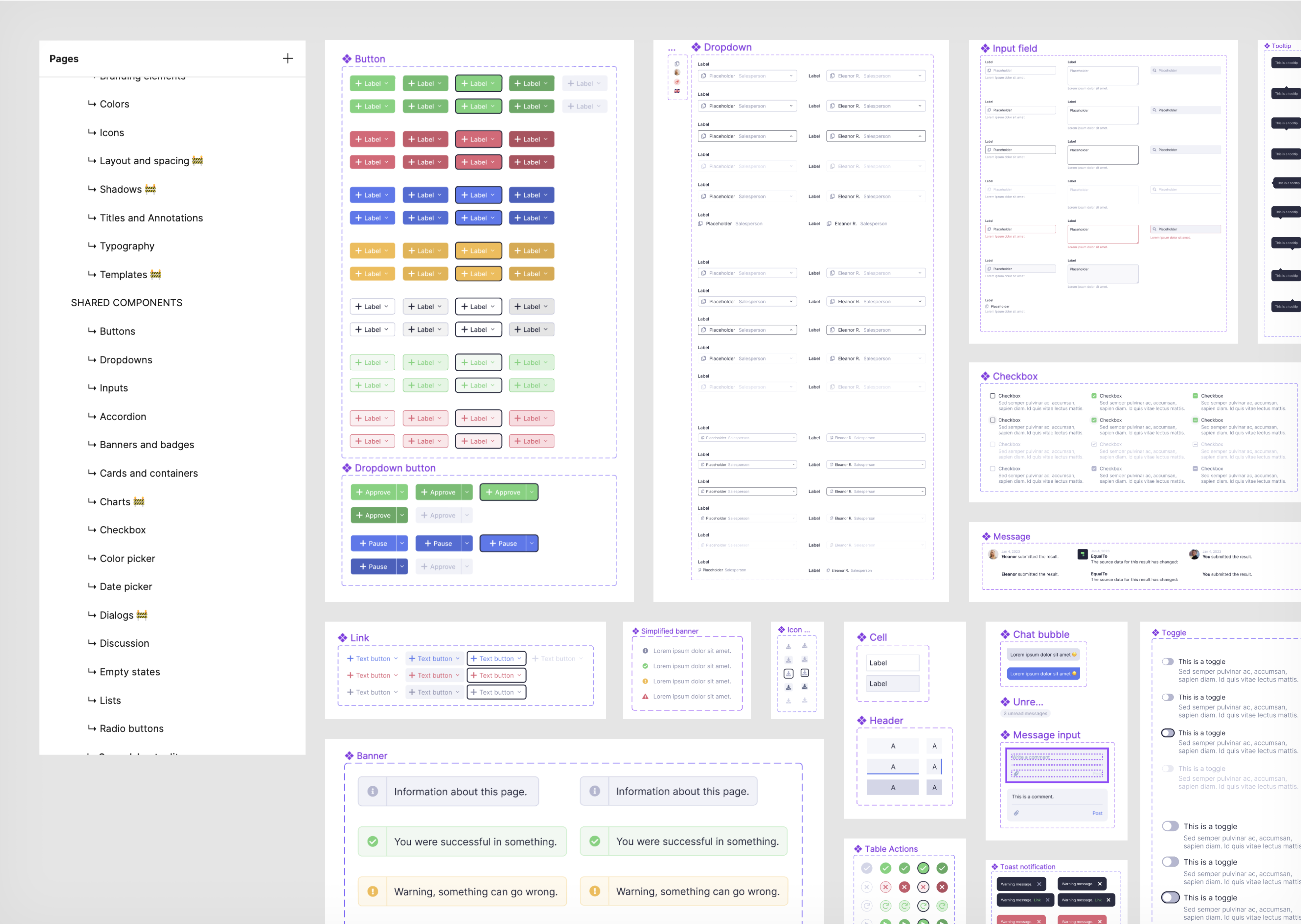 EqualTo Commissions' Design System