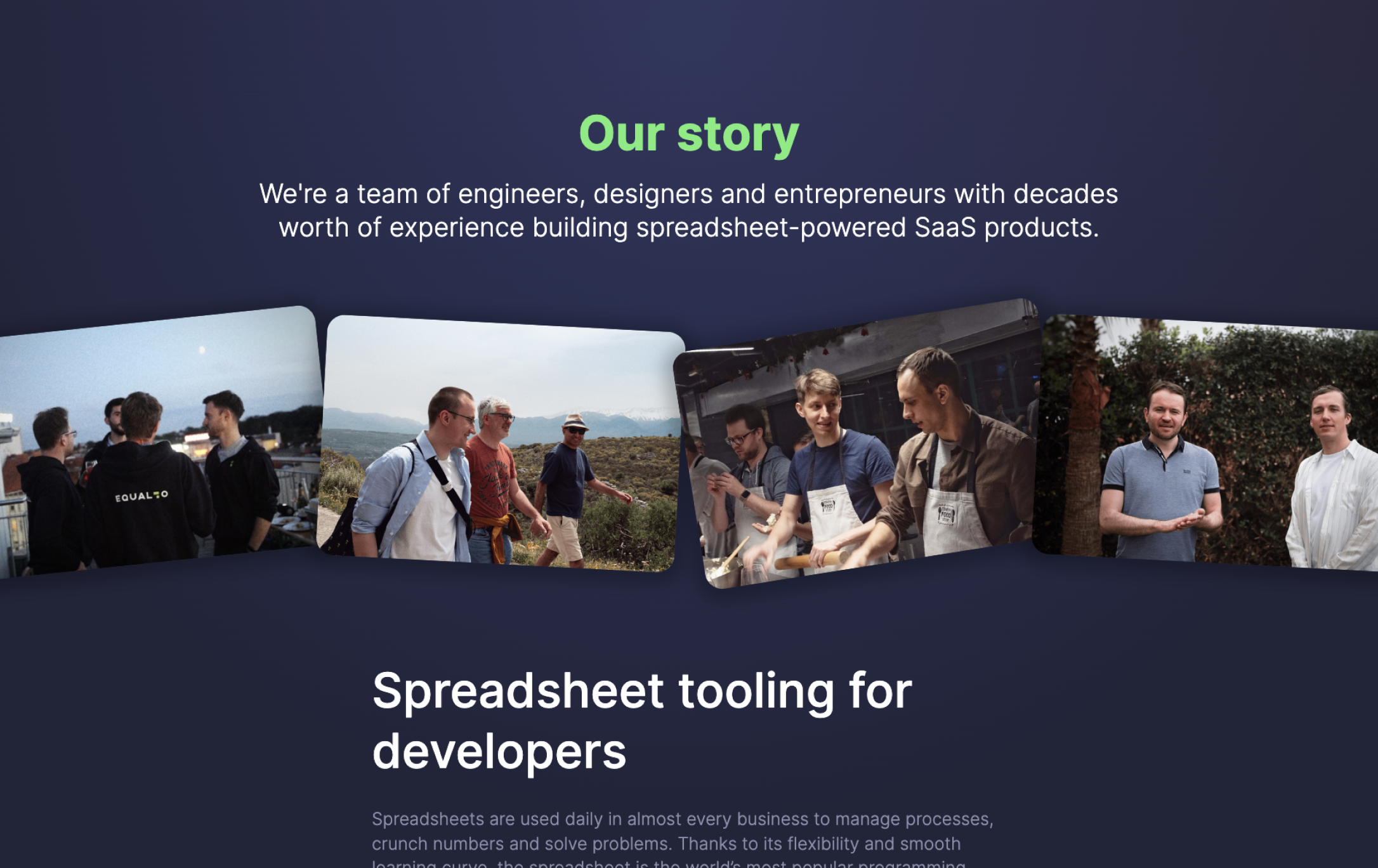EqualTo.com's About us page